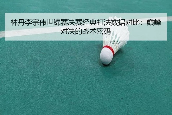 林丹李宗伟世锦赛决赛经典打法数据对比：巅峰对决的战术密码
